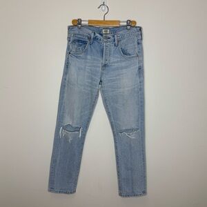 Citizens Of Humanity Emerson Slim Boyfriend 24” Waist in Sugarcoat